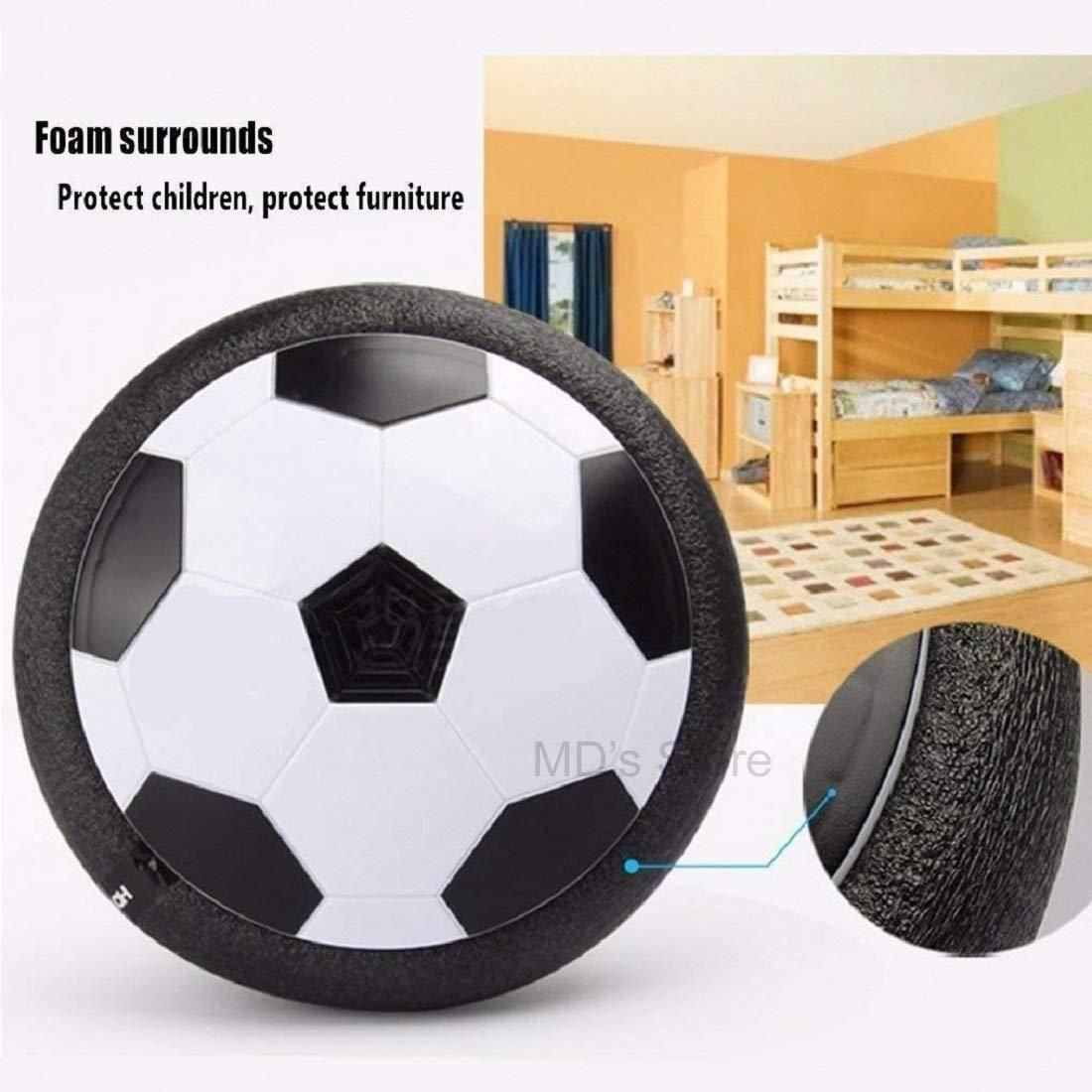 Magic Air Soccer Ball for Toddlers with Flashing Colored LED Lights - Essence by LaxAar