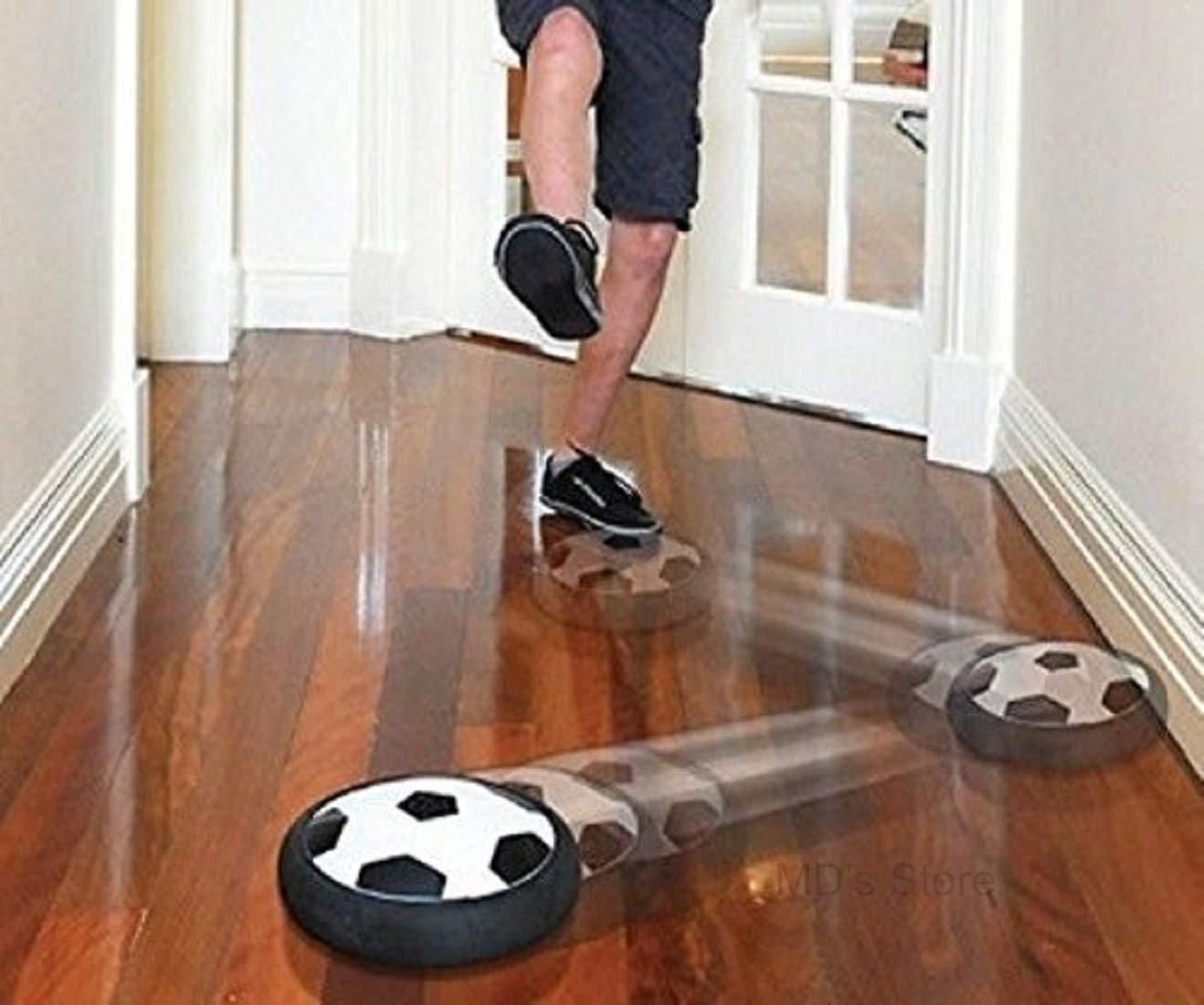 Magic Air Soccer Ball for Toddlers with Flashing Colored LED Lights - Essence by LaxAar