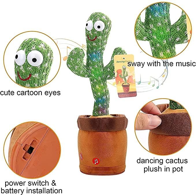 Musical Dancing & Mimicry Cactus Toy - Essence by LaxAar