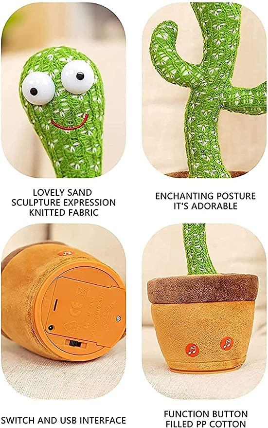 Musical Dancing & Mimicry Cactus Toy - Essence by LaxAar