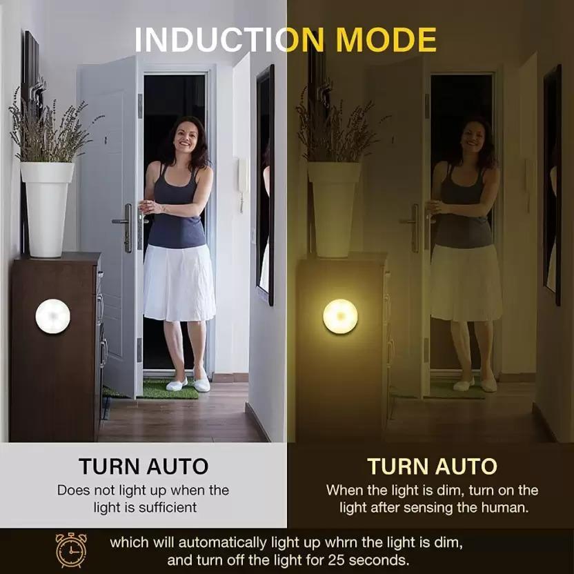 Motion Sensor Light for Home with USB Charging Wireless Self Adhesive LED Night Light - Essence by LaxAar