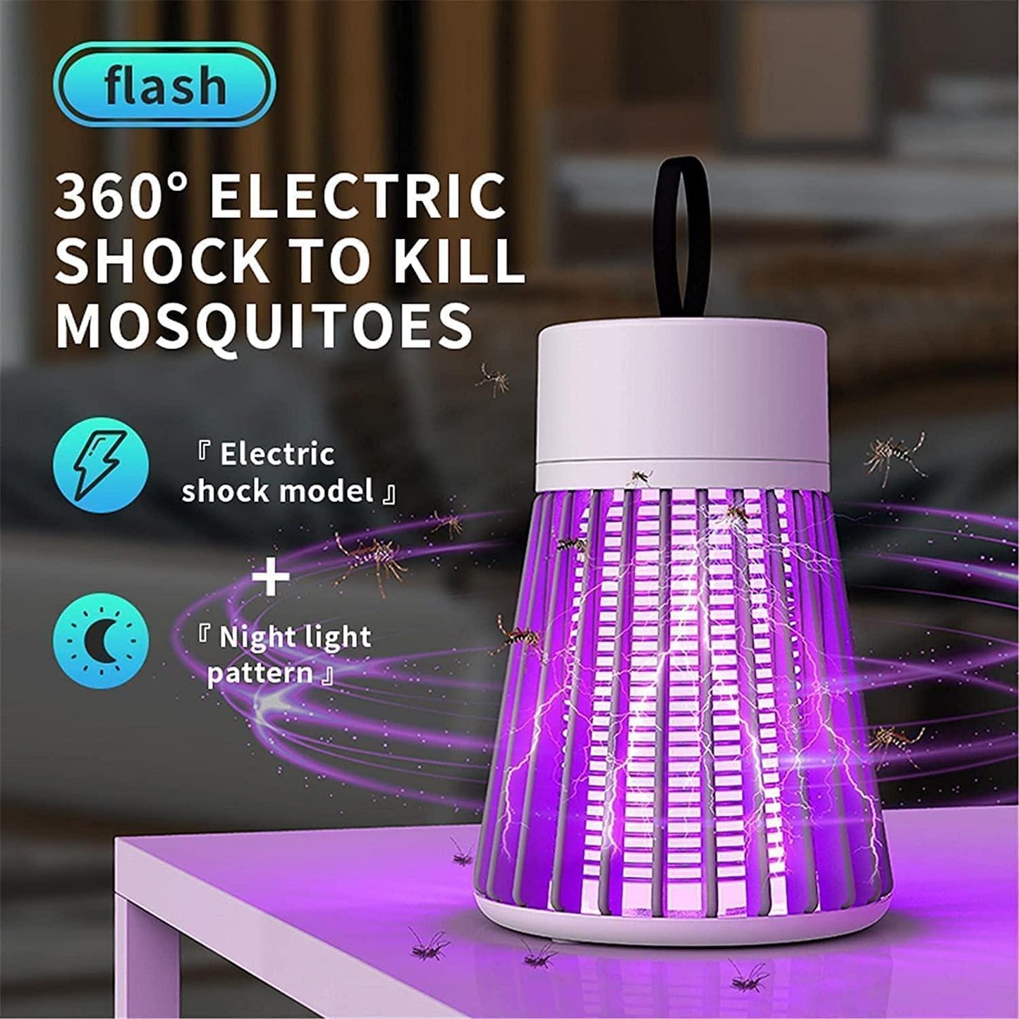 Electric Shock Mosquito Killer Racket - Essence by LaxAar