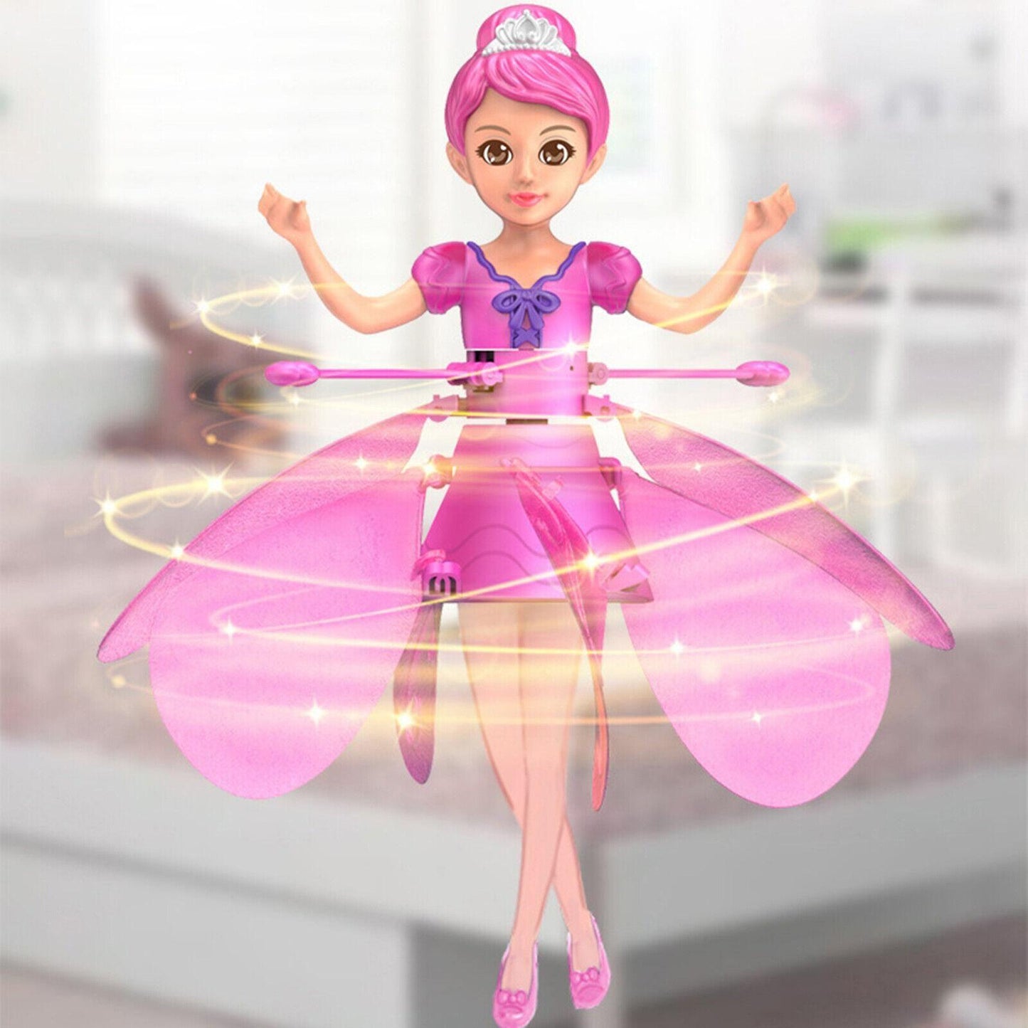 Magic Flying Fairy Princess Doll Toy