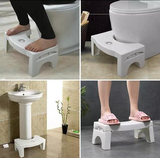 Plastic Foldable Anti-Constipation Stool with Air Freshener Slot