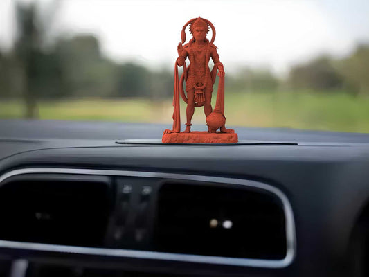 Lord Hanuman  King of Sarangpur Idol for Car Dashboard / Home Decor