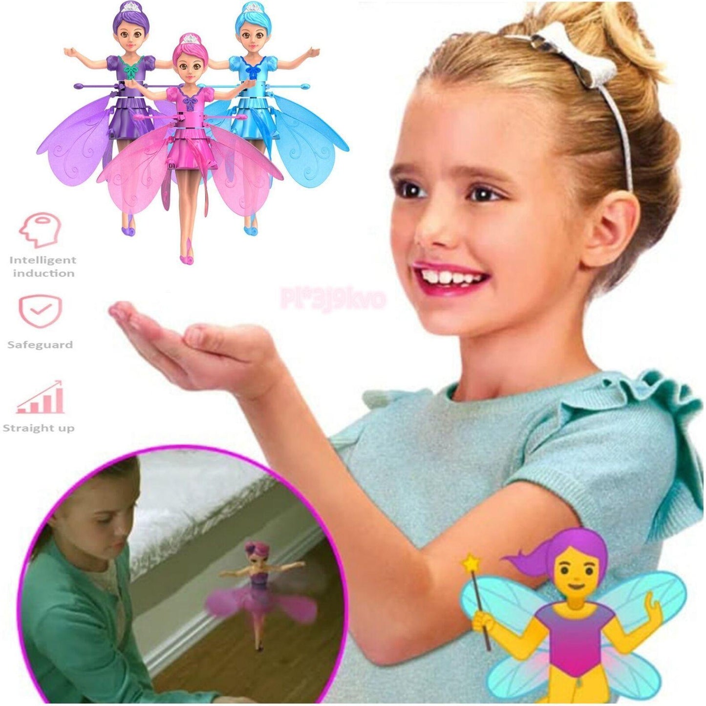 Magic Flying Fairy Princess Doll Toy