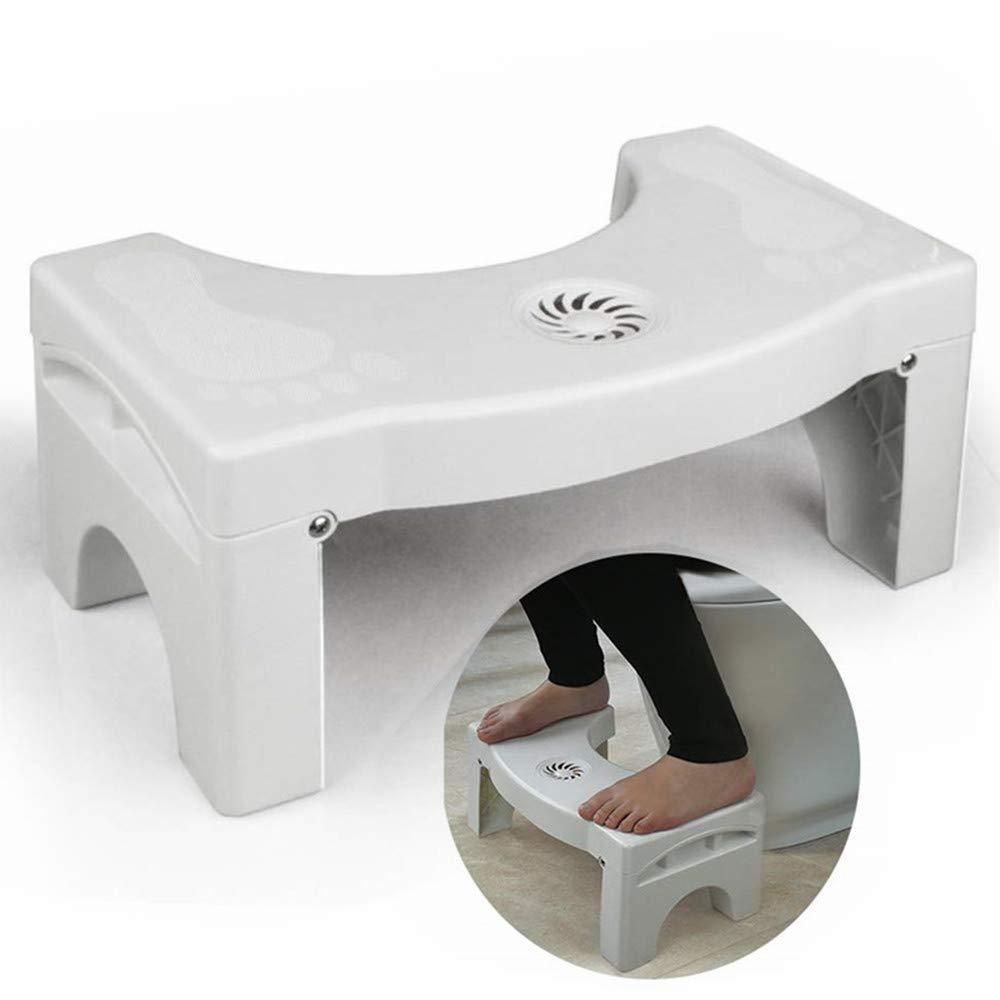 Plastic Foldable Anti-Constipation Stool with Air Freshener Slot