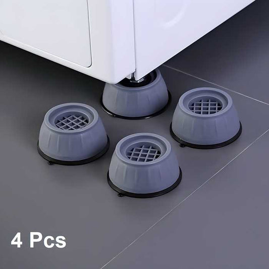 Anti Vibration Pad-Anti-vibration Pads For Washing Machine -4 Pcs Shock Proof Feet For Washer ? Dryer, Great For Home, Laundry Room, Kitchen, Washer, Dryer, Table, Chair, Sofa, Bed (4 Units)