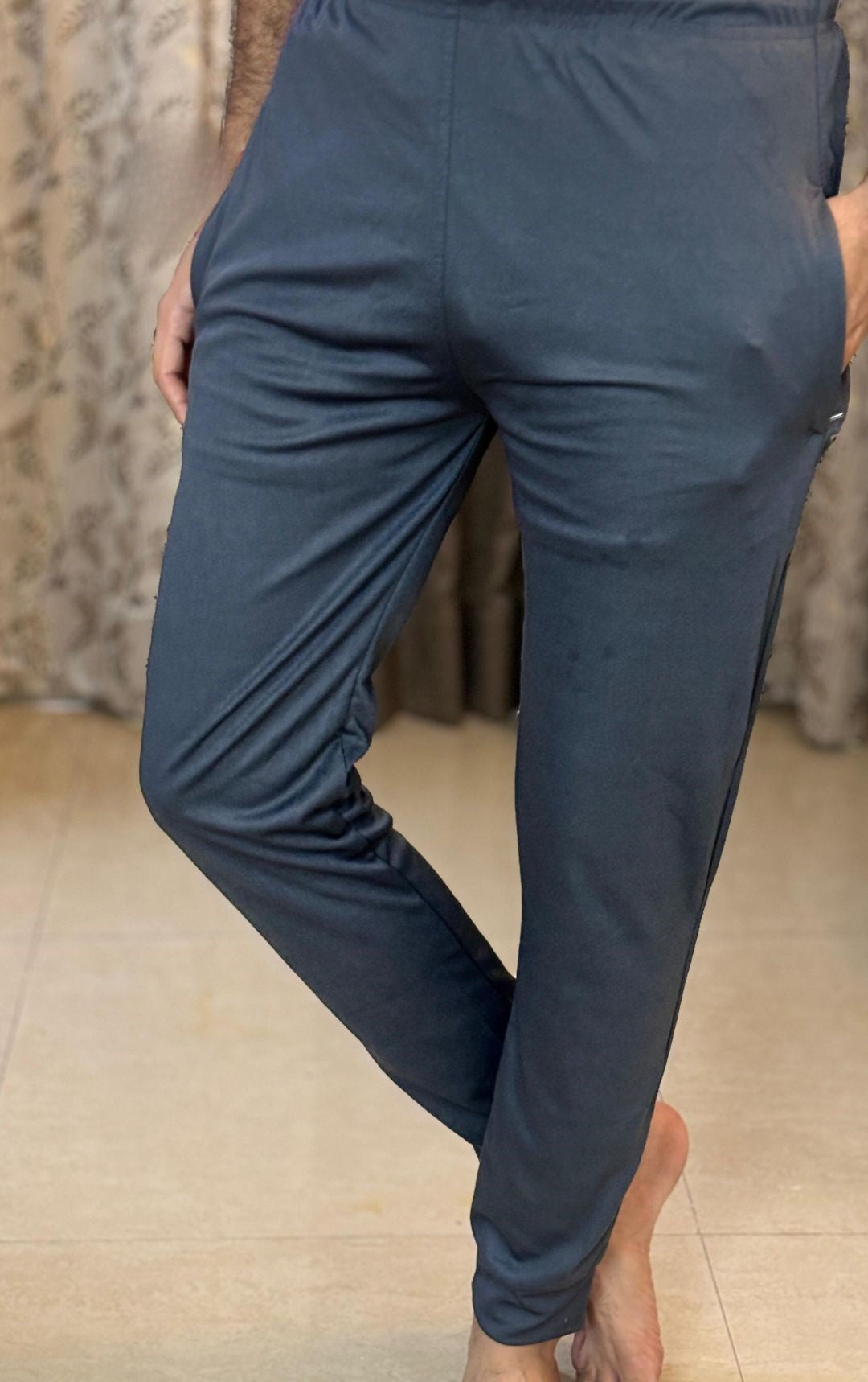 Men s Lycra Slim Fit Track Pants Combo Set Buy 1 Get 1 Free