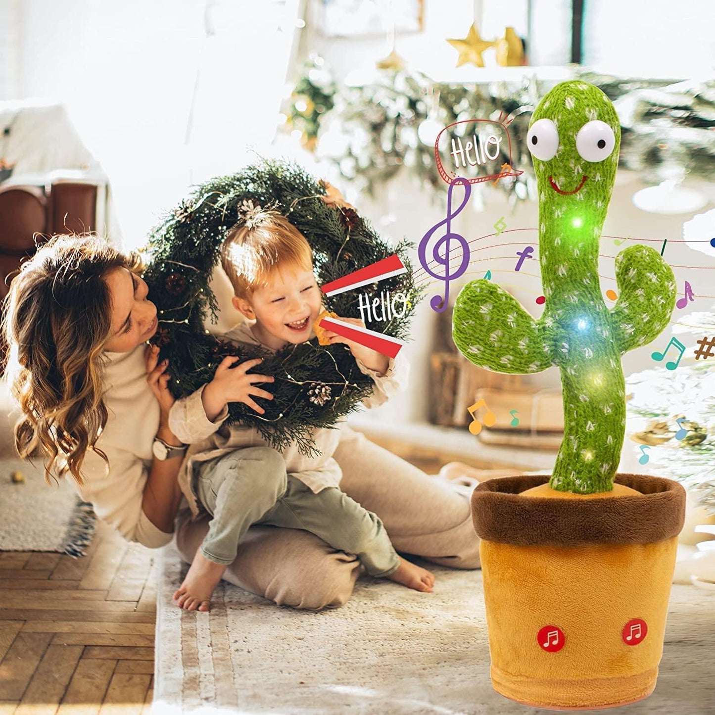 Musical Dancing & Mimicry Cactus Toy